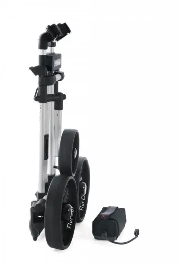 Flat-cat electro Flat-cat electro de kleinste golftrolley ingeklapt slechts 16 cm Flat-cat electro Flat-cat electro de kleinste golftrolley ingeklapt slechts 16 cm
