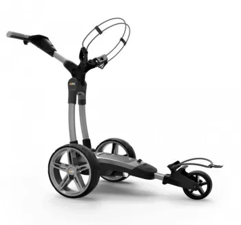 prachtige vormgeving van de Powakaddy FX7 golftrolley Powakaddy FX7 golfkar